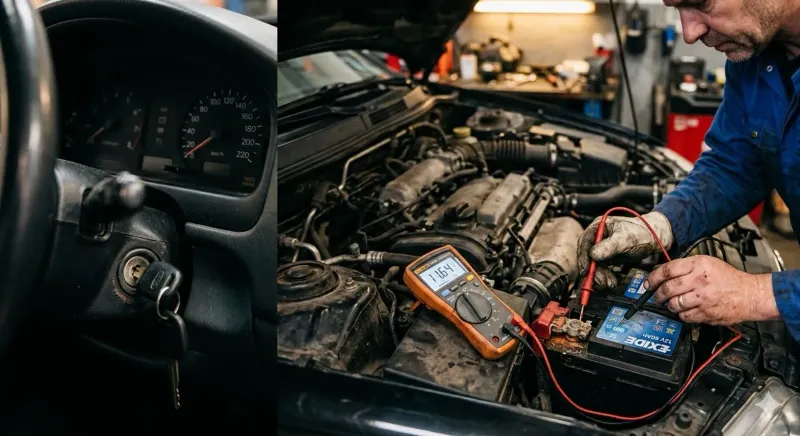 Auto ne pali — Dijagnostika uzroka korak po korak