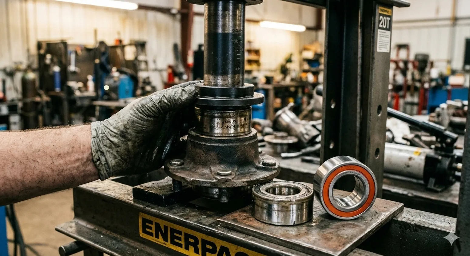 Zamjena ležajeva kotača — Simptomi, dijagnostika i postupak